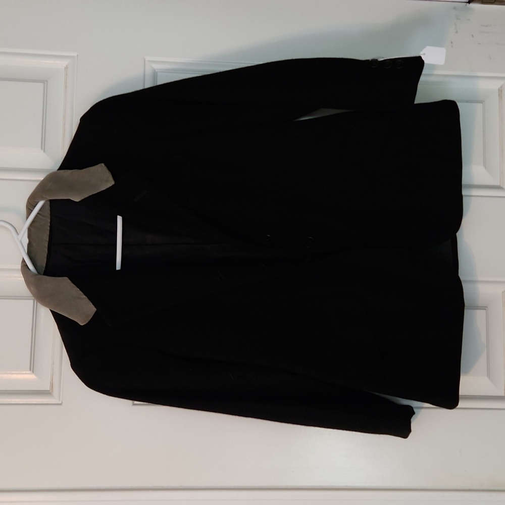 Black Melton Hunt coat
